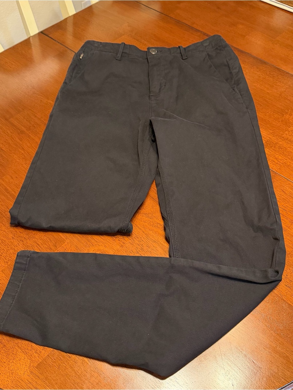 DU/ER DUER 30x32 Black Dress Pant Chino Live Free Flex T2X Athletic Taper Office